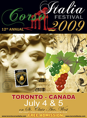 Corso Italia Toronto Street Festival on St. Clair Avenue West between Westmount & Lansdowne Ave.